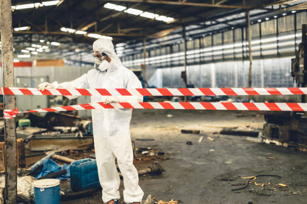 Professional Unattended Death Cleanup technician working in Devon, PA